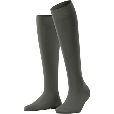 Chaussettes hautes en coton Touch vert militaire Falke Chaussettes hautes en coton Touch vert militaire Falke