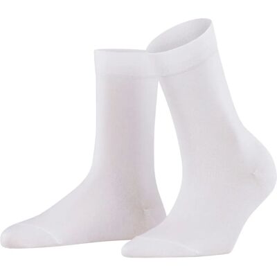 Falke Cotton Touch Damstrumpor (47105) - vit Falke Cotton Touch Damstrumpor (47105) - vit