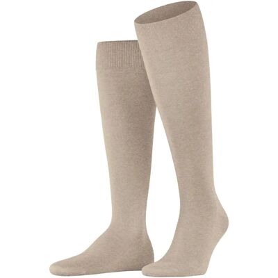 Falke Climawool kniehohe Socken - Pebble Mel Beige Falke Climawool kniehohe Socken - Pebble Mel Beige