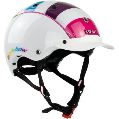 Casco Mini 2 Børnehjelm Regnbue - XS 46-52cm Casco Mini 2 Børnehjelm Regnbue - XS 46-52cm