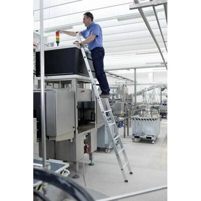 Munk Günzburger Steigtechnik Aluminiumleiter - 18 Sprossen Munk Günzburger Steigtechnik Aluminiumleiter - 18 Sprossen