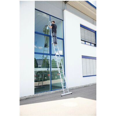 Munk Günzburger Steigtechnik Glasreinigerleiter 18 Sprossen 5670mm - Leiter Munk Günzburger Steigtechnik Glasreinigerleiter 18 Sprossen 5670mm - Leiter