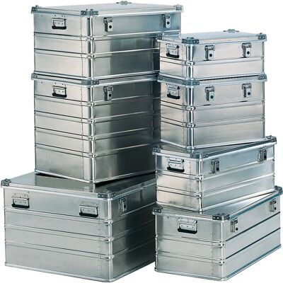 Munk Aluminium-Transportkiste - Stapelbar 782x585x622mm - Transportbehälter Munk Aluminium-Transportkiste - Stapelbar 782x585x622mm - Transportbehälter