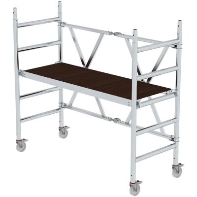 Munk Günzburger Steigtechnik Klappgerüst Arbeitshöhe 3000mm Plattform 750 x 1800mm Munk Günzburger Steigtechnik Klappgerüst Arbeitshöhe 3000mm Plattform 750 x 1800mm
