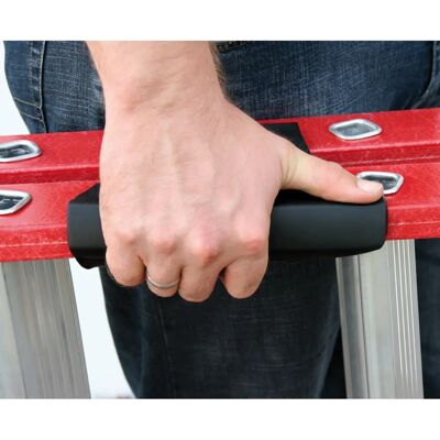 MUNK Günzburger Steigtechnik - Ergonomische Griffzone für Stufenleitern - Leiterzubehör MUNK Günzburger Steigtechnik - Ergonomische Griffzone für Stufenleitern - Leiterzubehör
