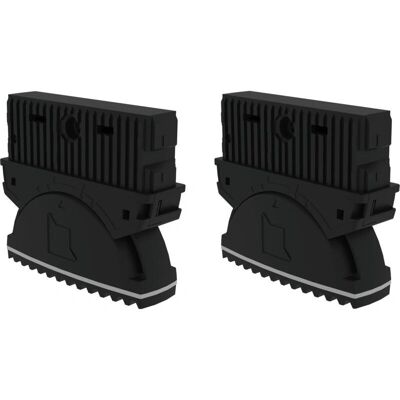 Munk Günzburger Steigtechnik Nivello Innenschuh - 98x25mm - Leiterzubehör Munk Günzburger Steigtechnik Nivello Innenschuh - 98x25mm - Leiterzubehör