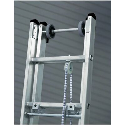 MUNK Günzburger Steigtechnik Aluminium Verlängerungsleiter - 2x16 Sprossen MUNK Günzburger Steigtechnik Aluminium Verlängerungsleiter - 2x16 Sprossen