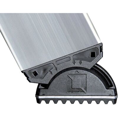 MUNK Escalera Extensible de Altura Regulable - Aluminio, 2x20 Peldaños MUNK Escalera Extensible de Altura Regulable - Aluminio, 2x20 Peldaños