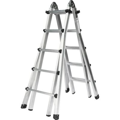 MUNK Günzburger Steigtechnik - Teleskopleiter 4x5 Sprossen - 5300mm MUNK Günzburger Steigtechnik - Teleskopleiter 4x5 Sprossen - 5300mm