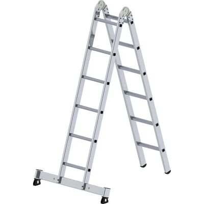 Escalera extensible de aluminio MUNK - 2x6, Ligera y estable Escalera extensible de aluminio MUNK - 2x6, Ligera y estable
