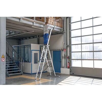 Munk Günzburger Steigtechnik Mehrzweckleiter - 3x10 Sprossen Munk Günzburger Steigtechnik Mehrzweckleiter - 3x10 Sprossen