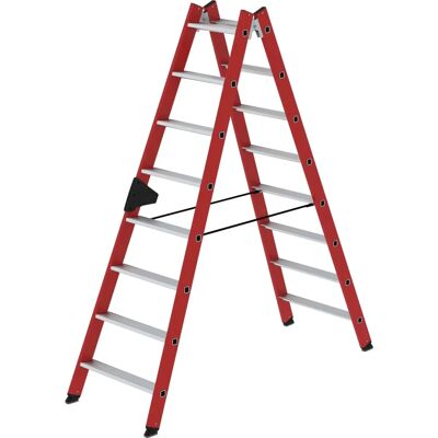 MUNK Günzburger Steigtechnik - Stehleiter 2x8, GFK, Beidseitig - Leiter MUNK Günzburger Steigtechnik - Stehleiter 2x8, GFK, Beidseitig - Leiter