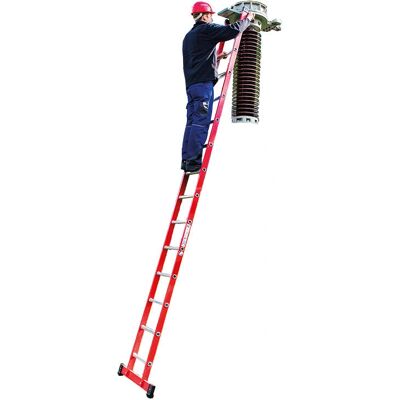 Munk Günzburger Steigtechnik - 14 Sprossen GFK/Alu Leiter Munk Günzburger Steigtechnik - 14 Sprossen GFK/Alu Leiter