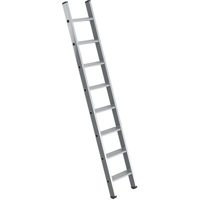 Escalera de aluminio MUNK - 8 peldaños, 350mm ancho, 2155mm largo Escalera de aluminio MUNK - 8 peldaños, 350mm ancho, 2155mm largo