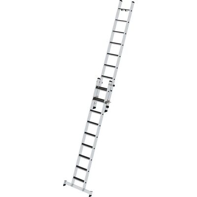Escalera telescópica de aluminio MUNK con 18 peldaños Escalera telescópica de aluminio MUNK con 18 peldaños