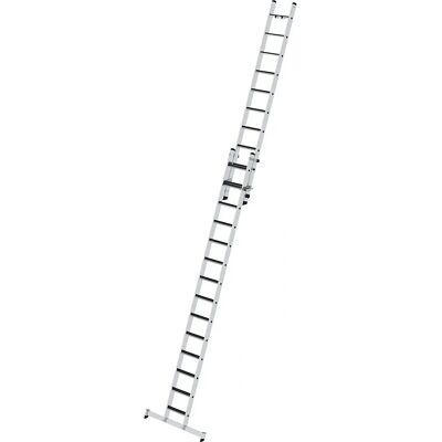 MUNK Verlängerungslleiter - 24 Stufen, Aluminium, Verstellbar MUNK Verlängerungslleiter - 24 Stufen, Aluminium, Verstellbar