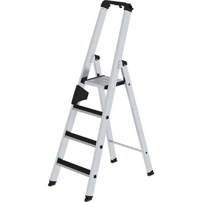 MUNK Günzburger Steigtechnik CLIP-STEP Aluminium Leiter - 4 Stufen MUNK Günzburger Steigtechnik CLIP-STEP Aluminium Leiter - 4 Stufen
