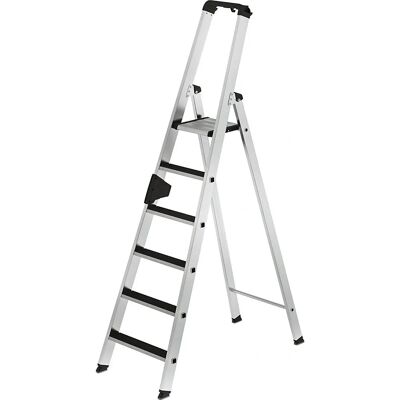 Escaleras MUNK Clicp-Step 6 Peldaños Aluminio - Escalera de mano Escaleras MUNK Clicp-Step 6 Peldaños Aluminio - Escalera de mano