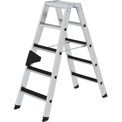 MUNK CLIP-STEP Aluminium-Leiter mit 2x5 Stufen - Trittleiter MUNK CLIP-STEP Aluminium-Leiter mit 2x5 Stufen - Trittleiter
