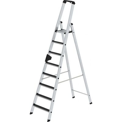 MUNK CLIP-STEP Aluminium-Leiter - 8 Stufen - Sicherheitszertifiziert MUNK CLIP-STEP Aluminium-Leiter - 8 Stufen - Sicherheitszertifiziert