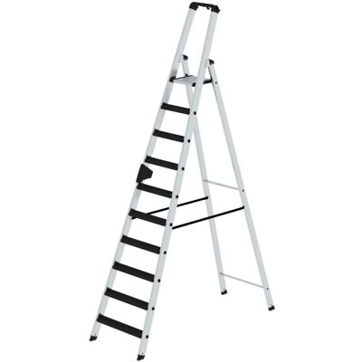 Munk Günzburger Steigtechnik Modell 10 Stufen - Stehleiter in Aluminium Munk Günzburger Steigtechnik Modell 10 Stufen - Stehleiter in Aluminium
