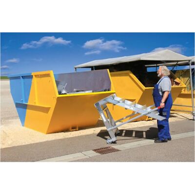 Munk Günzburger Steigtechnik - Arbeitspodest 2 Stufen 2 Rollen 800x800x400 - Larghezza gradino 800mm - Larghezza 800mm L400mm - Work platform Munk Günzburger Steigtechnik - Arbeitspodest 2 Stufen 2 Rollen 800x800x400 - Larghezza gradino 800mm - Larghezza 800mm L400mm - Work platform