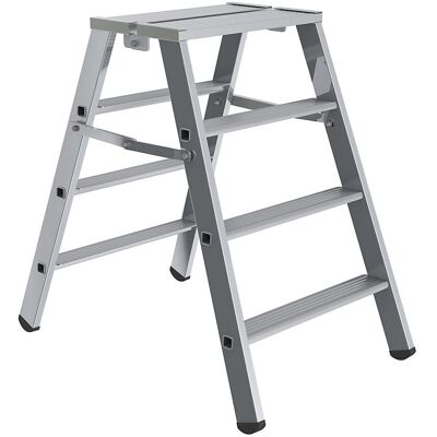 MUNK Günzburger Steigtechnik - Plateforme à Escalier Pliable, Accès Double, 4 Marches - Steigtechnik - Publicité MUNK Günzburger Steigtechnik - Plateforme à Escalier Pliable, Accès Double, 4 Marches - Steigtechnik - Publicité