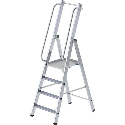 MUNK Aluminium-Leiter, einseitig, 5 Stufen - Leiter MUNK Aluminium-Leiter, einseitig, 5 Stufen - Leiter