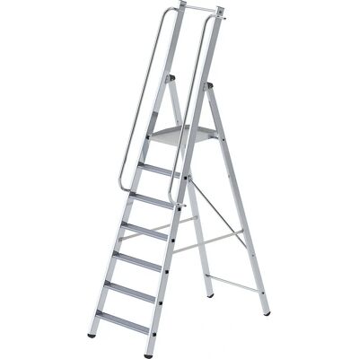 MUNK Aluminium-Leiter 7 Stufen - Stehleiter MUNK Aluminium-Leiter 7 Stufen - Stehleiter