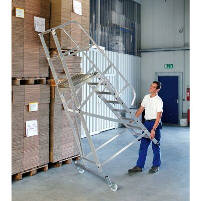 Günzburger Steigtechnik MUNK Plattformleiter - Rutschfeste, Faltbare Plattformleiter - Plattformleiter Günzburger Steigtechnik MUNK Plattformleiter - Rutschfeste, Faltbare Plattformleiter - Plattformleiter