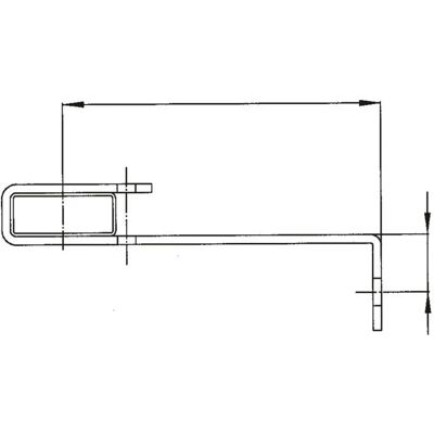 Munk Günzburger Steigtechnik Wandhalter 150mm Edelstahl - Leiterzubehör Munk Günzburger Steigtechnik Wandhalter 150mm Edelstahl - Leiterzubehör