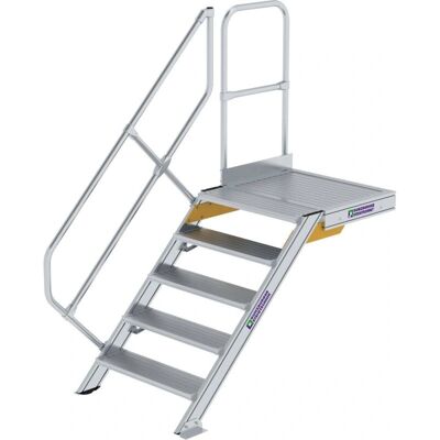 Günzburger Steigtechnik MUNK Treppe mit Plattform 45° - Treppe mit Plattform Günzburger Steigtechnik MUNK Treppe mit Plattform 45° - Treppe mit Plattform