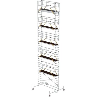 Günzburger Steigtechnik MUNK Rollgerüst SG 0,75x3,00m Plattform 12,54m AH - Gerüst Günzburger Steigtechnik MUNK Rollgerüst SG 0,75x3,00m Plattform 12,54m AH - Gerüst