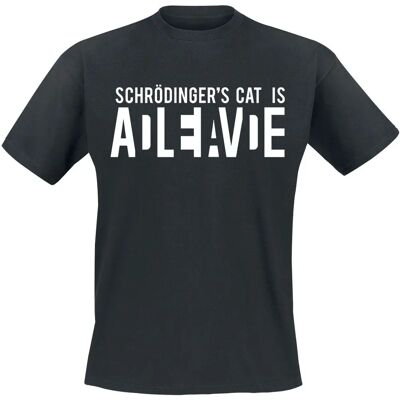 Tierisch Schrödinger's Cat Lyhythihainen T-paita - Casual Tierisch Schrödinger's Cat Lyhythihainen T-paita - Casual