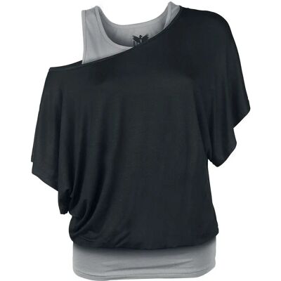Black Premium by EMP - When The Heart Rules The Mind - Kortermet T-skjorte - For Kvinner Black Premium by EMP - When The Heart Rules The Mind - Kortermet T-skjorte - For Kvinner