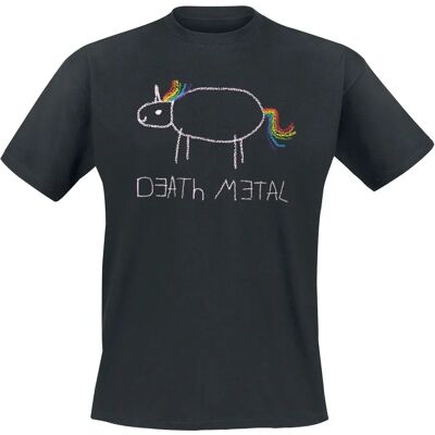 Death Metal - Lyhythihainen T-paita - S:stä 5XL:ään - Miehet - Musta Death Metal - Lyhythihainen T-paita - S:stä 5XL:ään - Miehet - Musta
