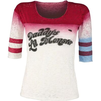 Suicide Squad Harley Quinn Daddy's Little Monster - Langarm-T-Shirt Suicide Squad Harley Quinn Daddy's Little Monster - Langarm-T-Shirt