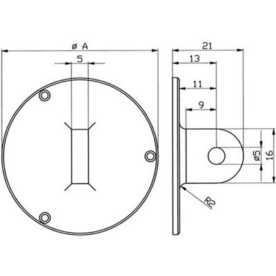KÄFER Œillet de mur arrière - Anneau extérieur D.58mm - Outil de mesure de montres - Publicité KÄFER Œillet de mur arrière - Anneau extérieur D.58mm - Outil de mesure de montres - Publicité