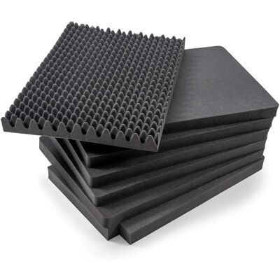 Diesella Schwarzes Outdoor-Koffer - Case mit Schaumstoffeinlage Diesella Schwarzes Outdoor-Koffer - Case mit Schaumstoffeinlage