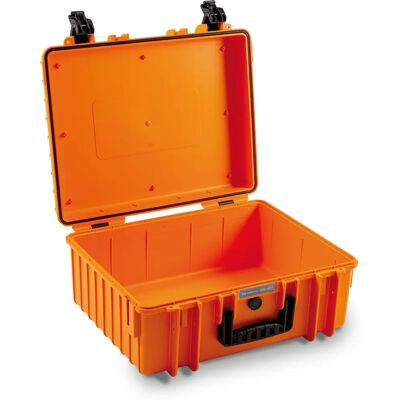 B&W Stoßfester Oranger Equipment Case Modell 6000 - Koffer B&W Stoßfester Oranger Equipment Case Modell 6000 - Koffer