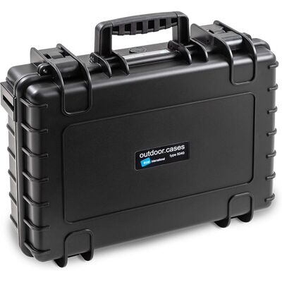 B&W Outdoor Case 5040 - Maletín de equipo impermeable resistente a impactos B&W Outdoor Case 5040 - Maletín de equipo impermeable resistente a impactos