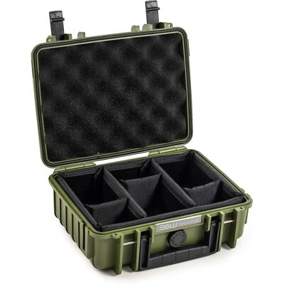 B&W Outdoor Case Type 1000 - Duurzame Waterdichte Koffer B&W Outdoor Case Type 1000 - Duurzame Waterdichte Koffer