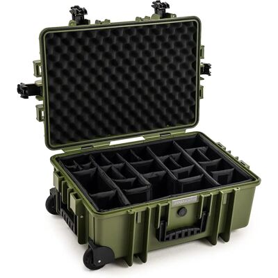 B&W International Outdoor Case Type 6700 - Impactbestendig, waterdicht, met wielen B&W International Outdoor Case Type 6700 - Impactbestendig, waterdicht, met wielen