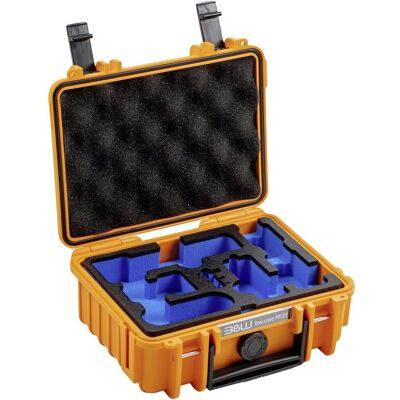 Étui B&W 500 pour DJI Osmo Pocket 3 Orange - Étui - Publicité Étui B&W 500 pour DJI Osmo Pocket 3 Orange - Étui - Publicité