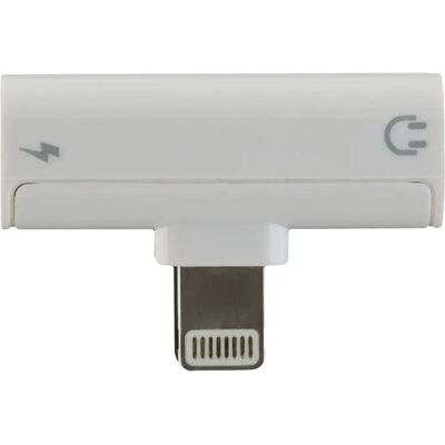 Adaptateur double Lightning et 3,5 mm - Peter Jäckel - Publicité Adaptateur double Lightning et 3,5 mm - Peter Jäckel - Publicité