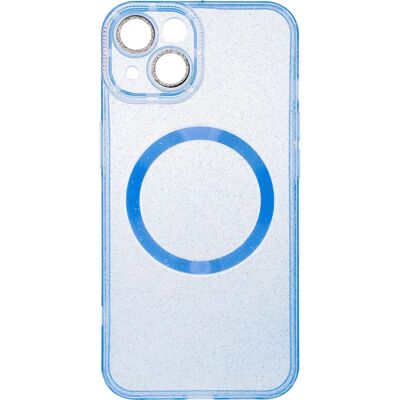 OHLALA! - iPhone 15 Glamour - Blau - MagSafe - Rückhülle OHLALA! - iPhone 15 Glamour - Blau - MagSafe - Rückhülle
