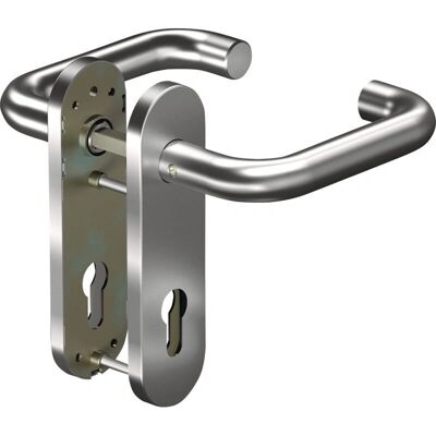 Ogro - Türgriff + Fenstergriff, Edelstahl ER, 8 mm Vierkant, 72mm Abstand Ogro - Türgriff + Fenstergriff, Edelstahl ER, 8 mm Vierkant, 72mm Abstand