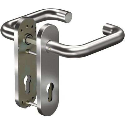 Ensemble Poignée de Porte en Inox - 38-63mm - DIN Compatible - Publicité Ensemble Poignée de Porte en Inox - 38-63mm - DIN Compatible - Publicité