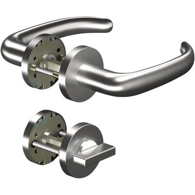 Manilla de puerta Ogro - Aluminio - Forma U - Izquierda/Derecha Manilla de puerta Ogro - Aluminio - Forma U - Izquierda/Derecha
