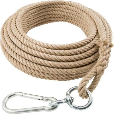 Corde Braun 20mm 10m - Boucle avec Vissage de Vache - Publicité Corde Braun 20mm 10m - Boucle avec Vissage de Vache - Publicité